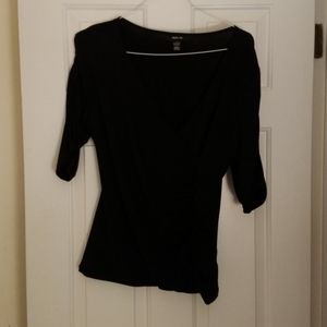Black dress shirt